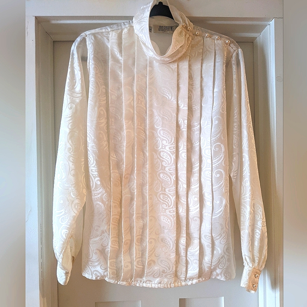 Vintage Satin Blouse
